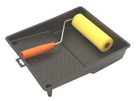 Set pintura rodillo 18cm + bandeja Lizcal-0