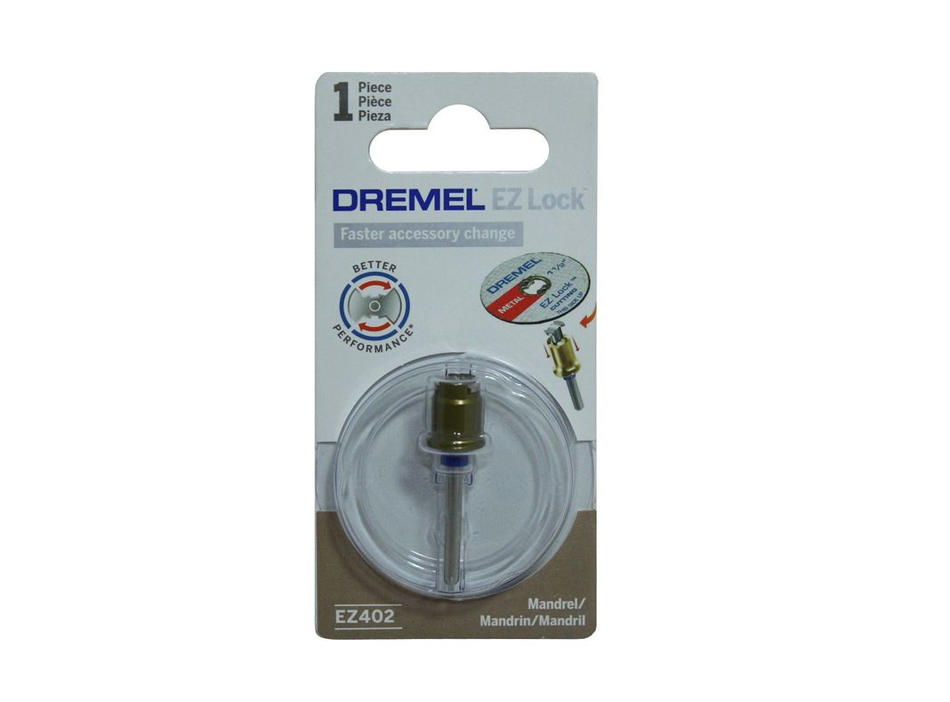 Mandril 38mm para disco speed clik ez402. Dremel-0