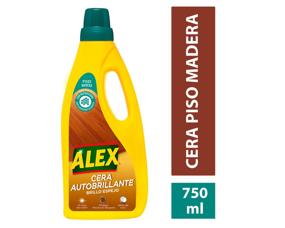Cera autobrillante piso madera 750 ml-0