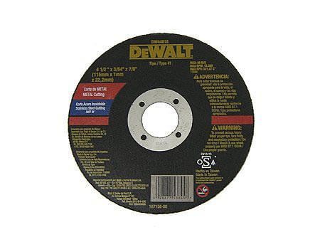 Disco 41/2'' x 1 mmx 7/8'' dw 44618 Dewalt-0