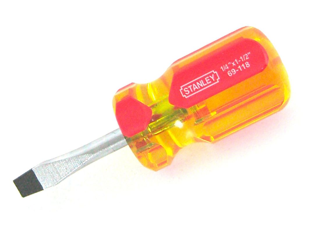 Destornillador punta paleta PL6 40 mm 69-118B Stanley-0