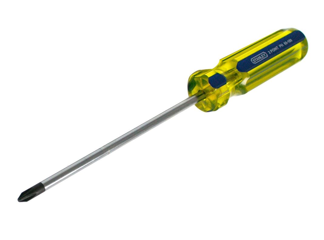 Destornillador punta cruz PH2 150 mm 69-180B Stanley-0