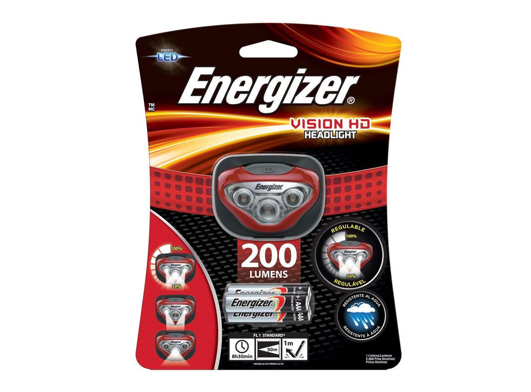 Linterna manos libre Visión HD Energizer-3