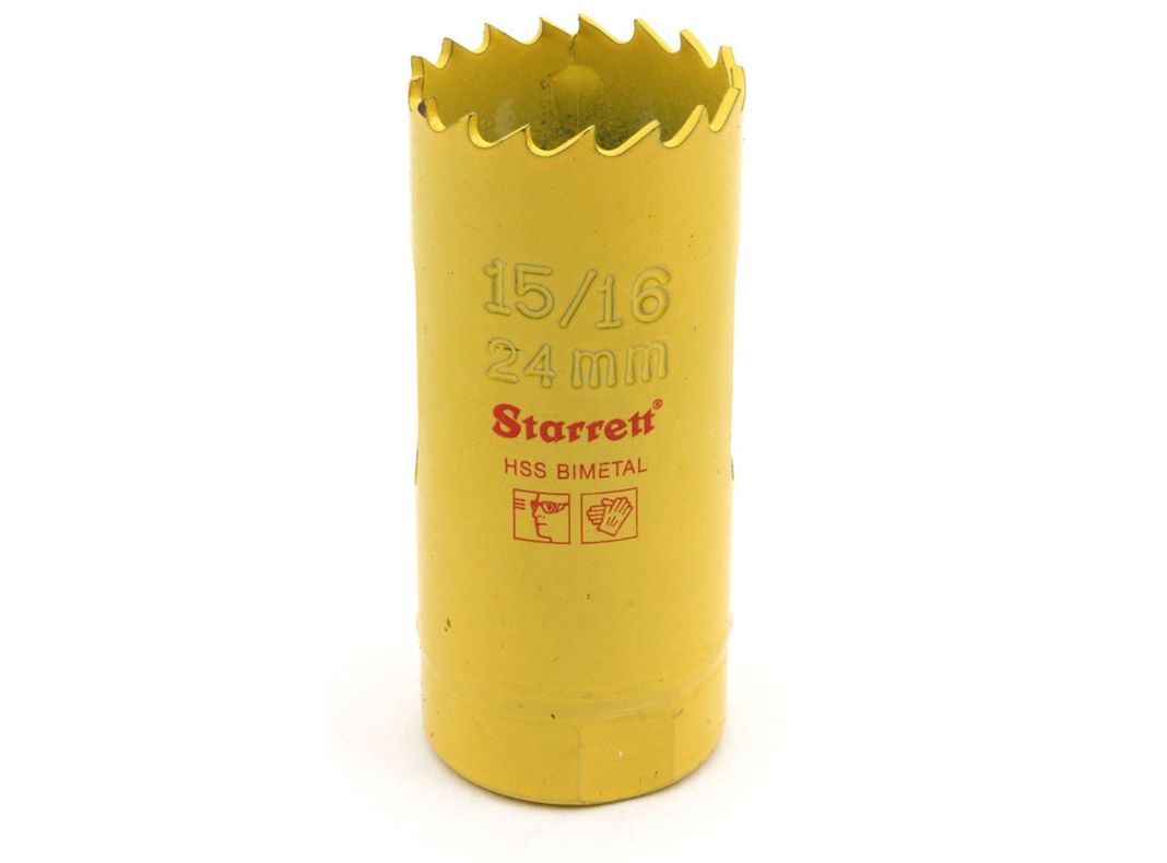Sierra copa bimetal 24 mm 15/16 Starrett-0