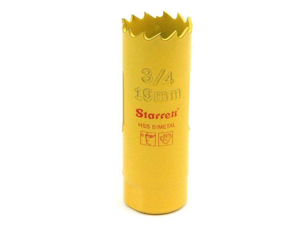 Sierra copa bimetal 19 mm 3/4 Starrett-0