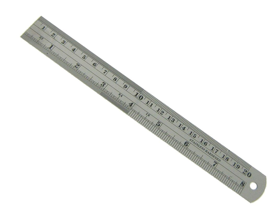 Regla metálica 20cm S@nlon-0
