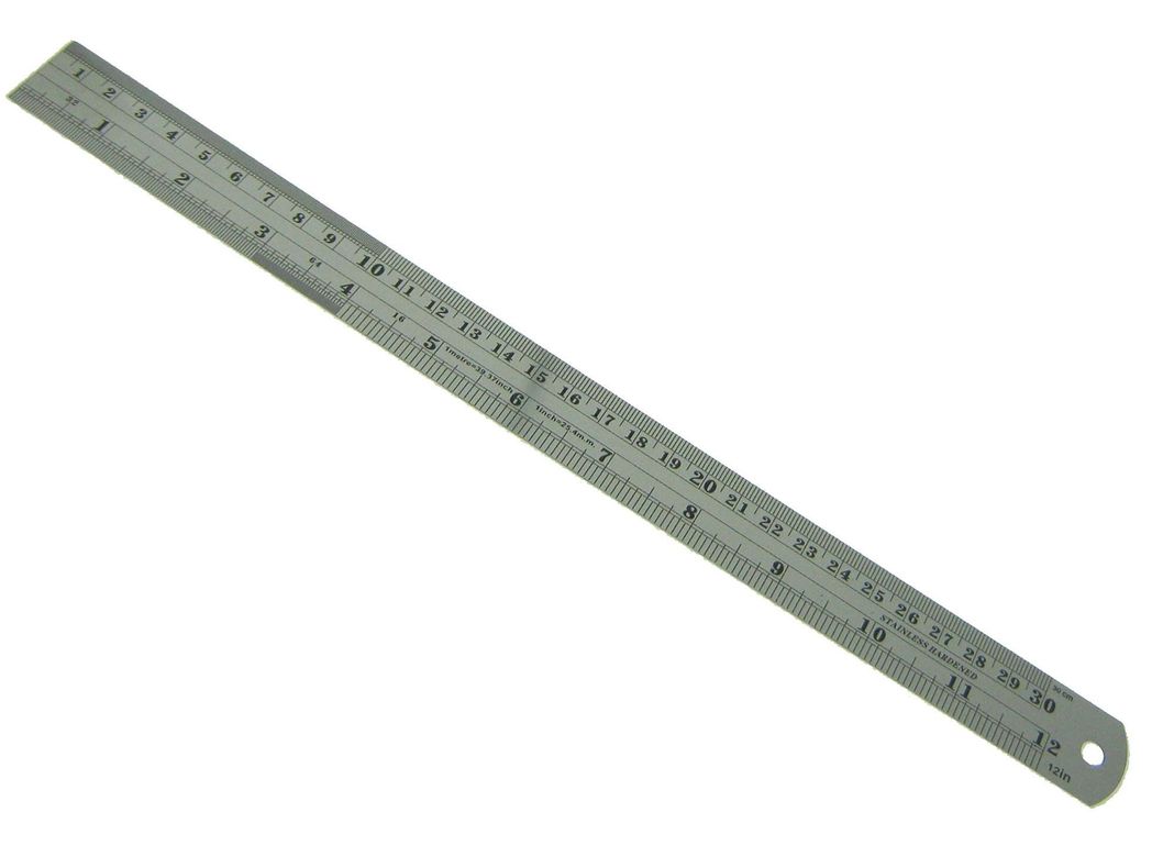 Regla metálica 30cm S@nlon-0