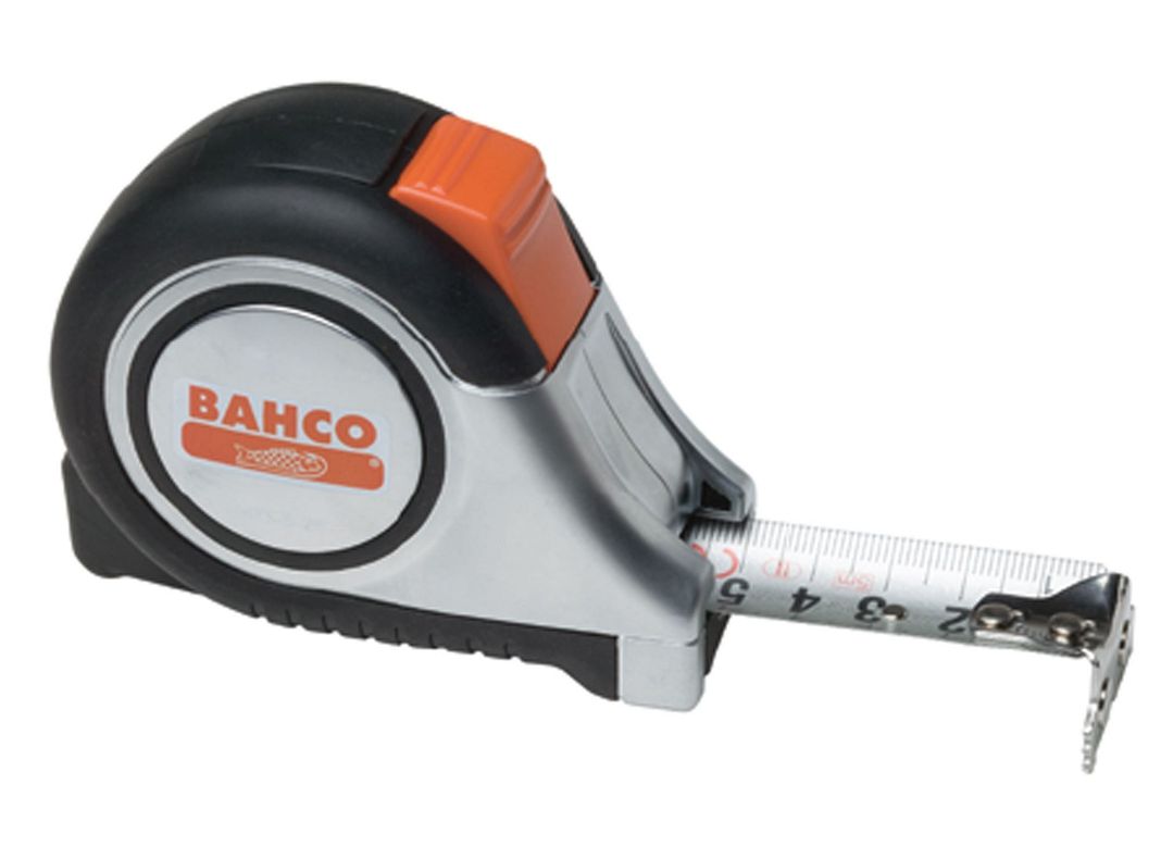 Huincha de medir metálica largo 5.0m MTS525E Bahco-0