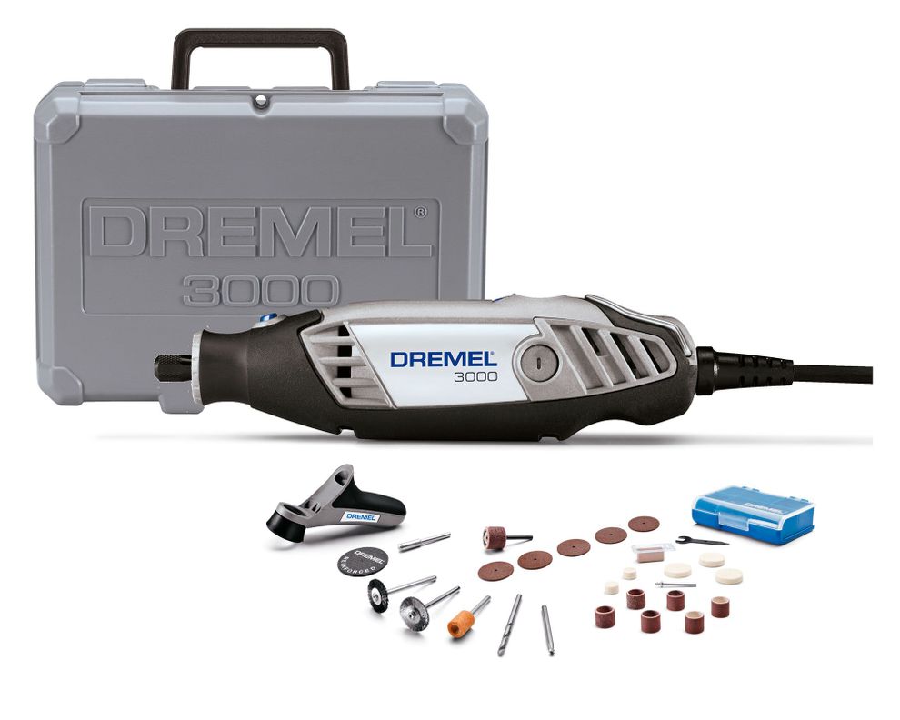 Multipropósito 120W 3000 + 27 accesorios Dremel-4
