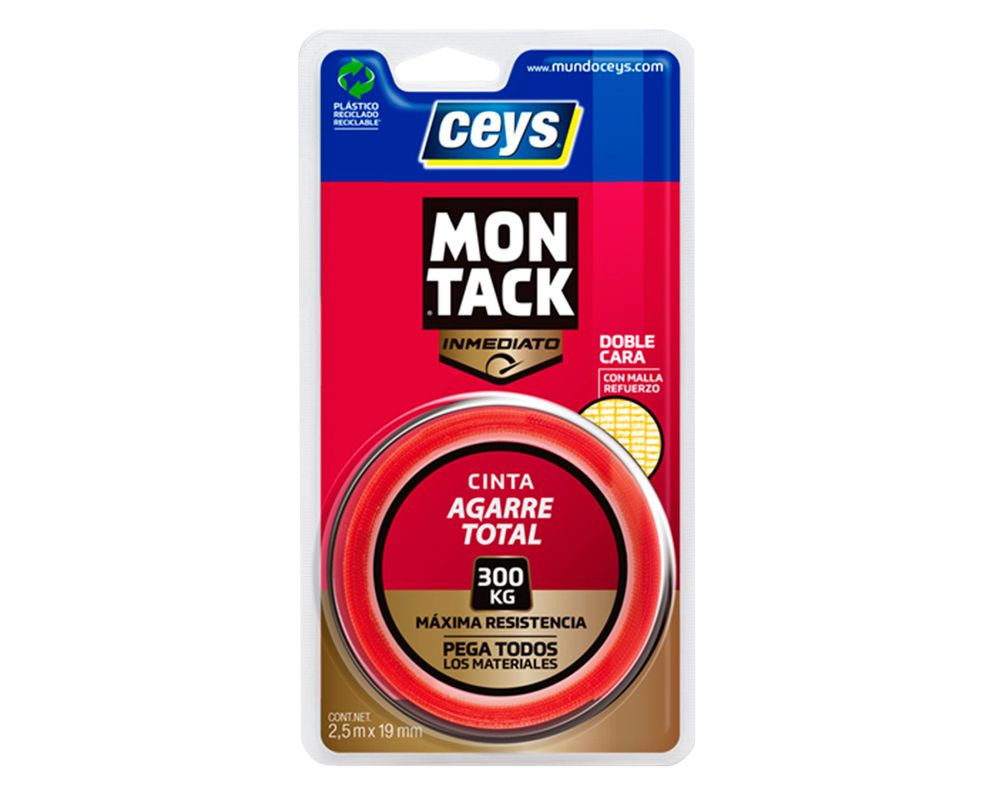 Cinta montaje 19 mm 2,5 m Express Ceys-0