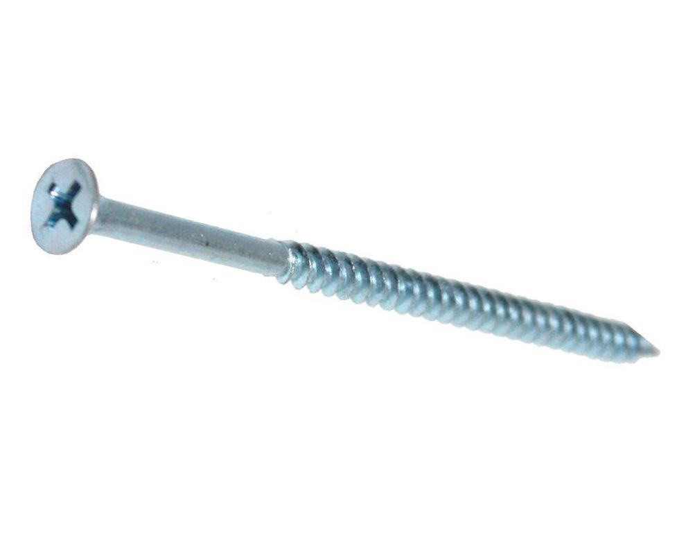 Tornillo Volcanita hilo fino zincado 8 x 3'' 100 unidades Imporper-0