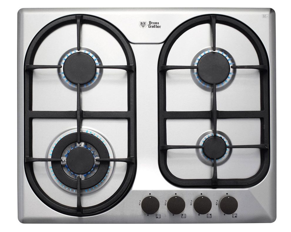 Encimera a gas 4 quemadores Prime GT4-FF inox Ursus Trotter