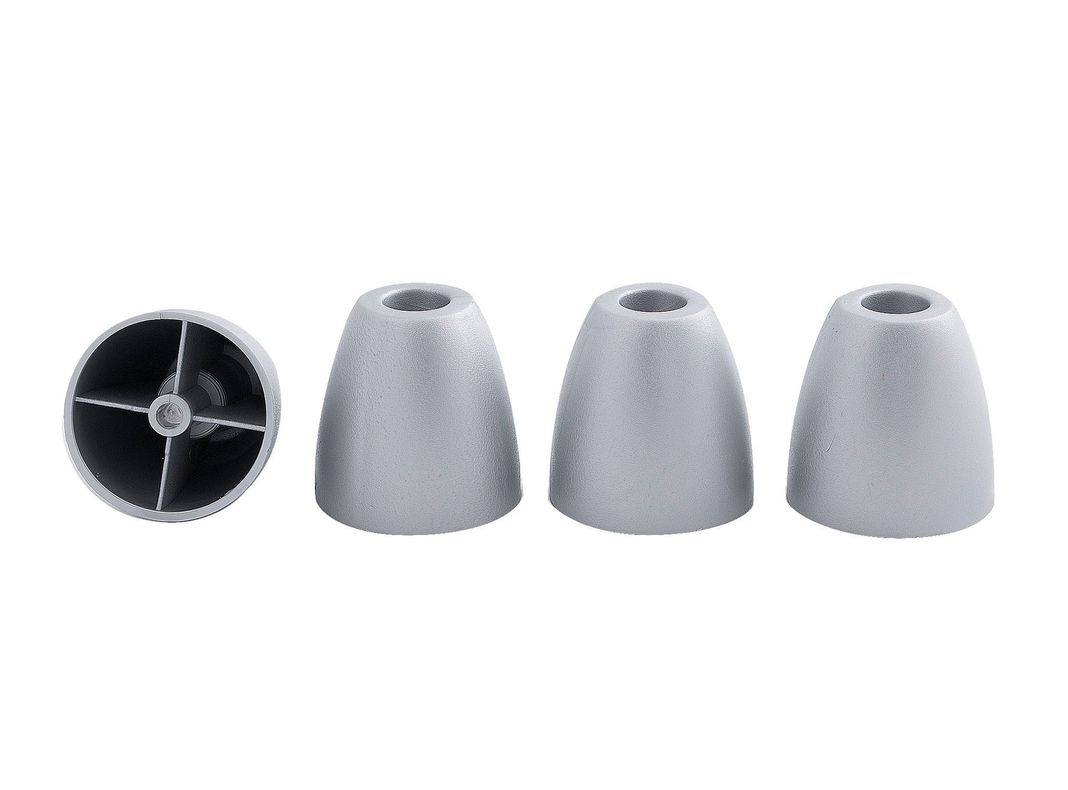 Pata mueble diseño bolsa 4 un aluminio Dvp-1