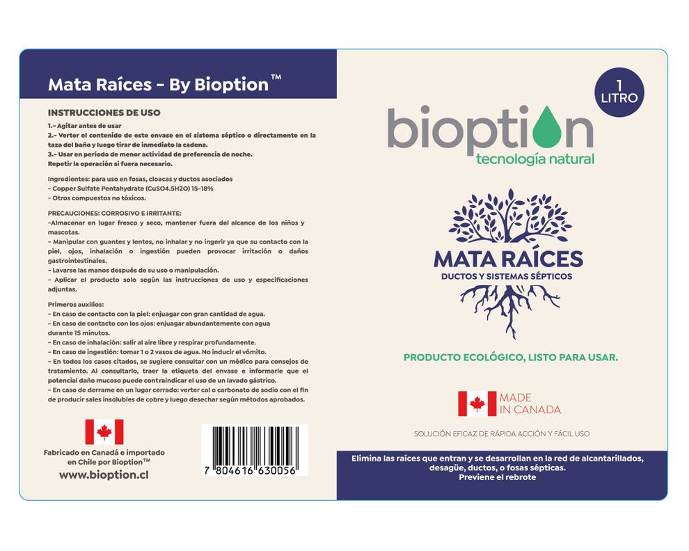 Mata raíces 1 lt Bioption-2