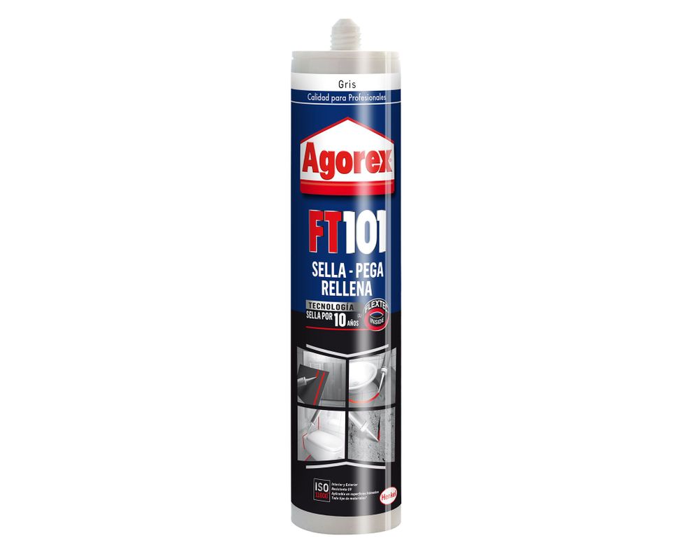 Sellador 300 ml FT-101 gris Agorex