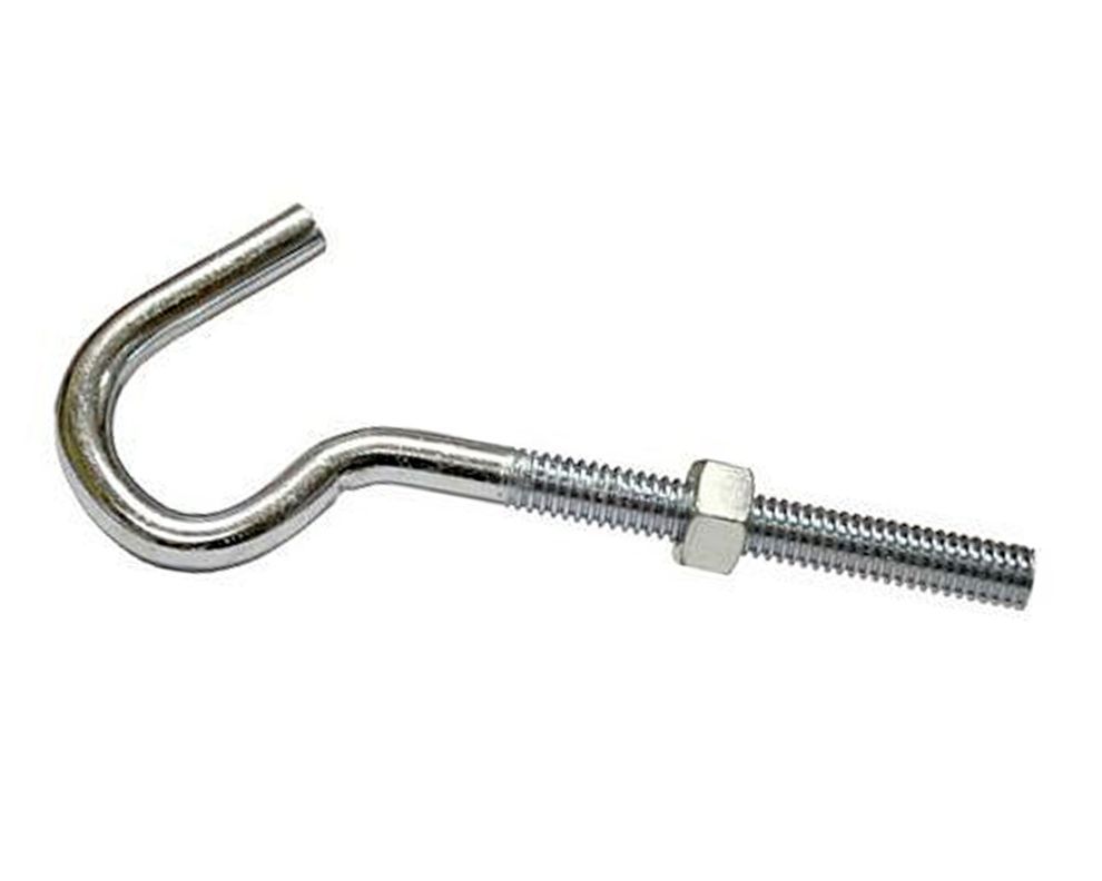 Perno gancho con tuerca 5/16'' x 6'' zincado Imporper-0