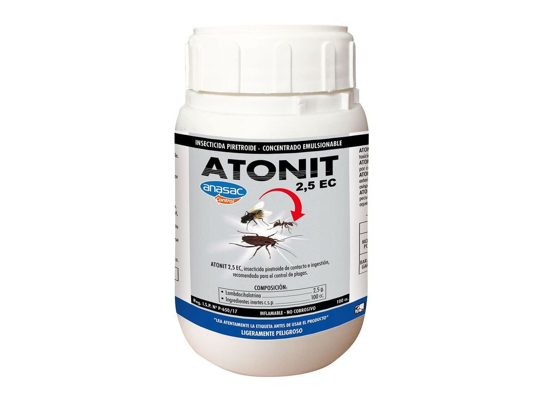 Insecticida 100 cc Atonit 2,5 EC Anasac.-0