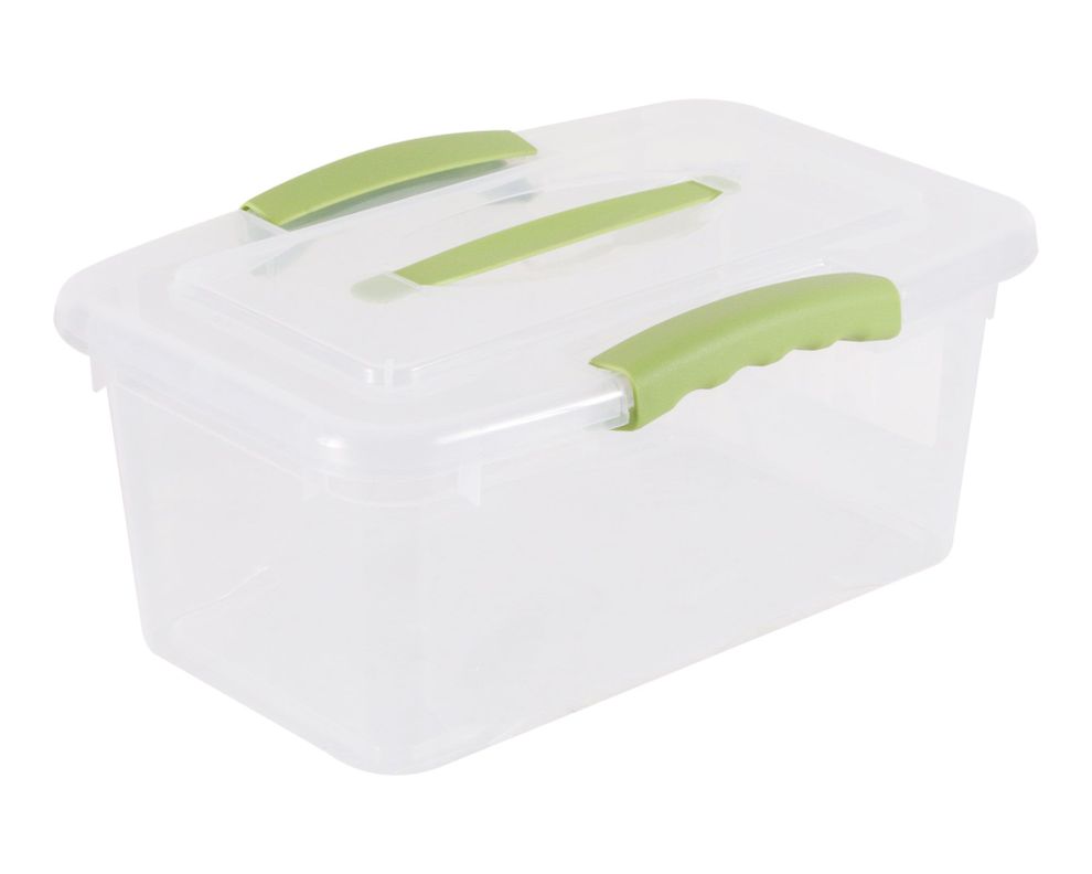 Caja organizadora 6 litros Wenbox transparente Wenco-1