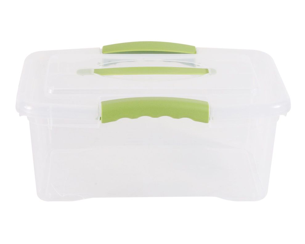 Caja organizadora 6 litros Wenbox transparente Wenco-0