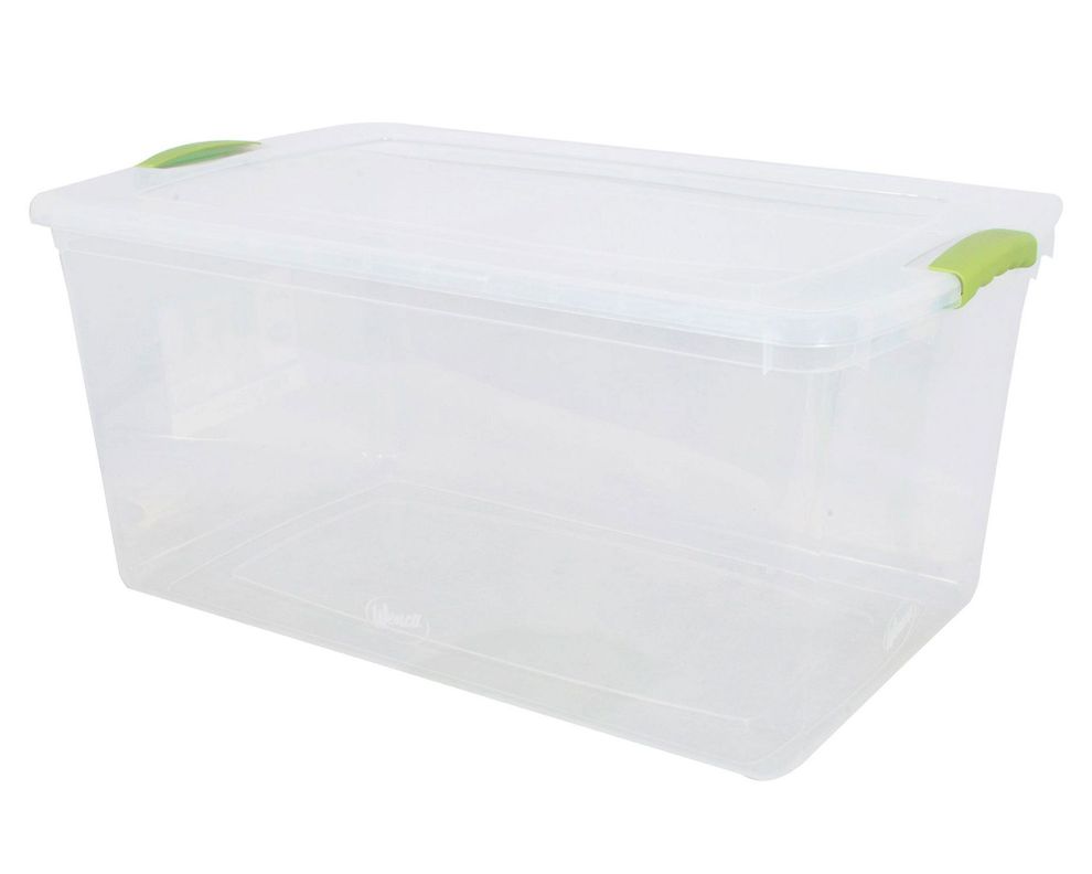 Caja organizadora 61 litros Wenbox transparente Wenco-2