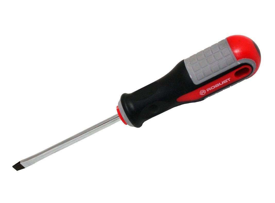 Destornillador punta paleta PL6 100 mm mango ergonómico Robust-0