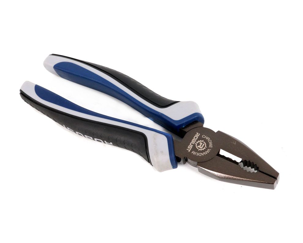 Pinzas+alicate 6'' 3 piezas Robust-2