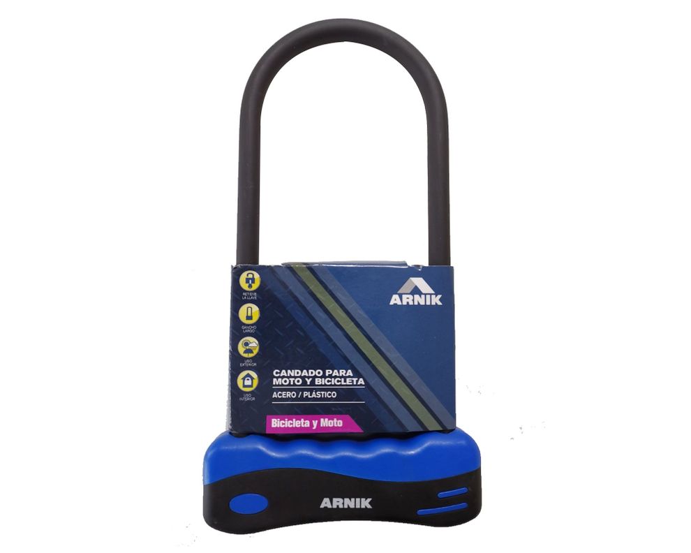 Candado para moto y bicicleta Arnik.-0