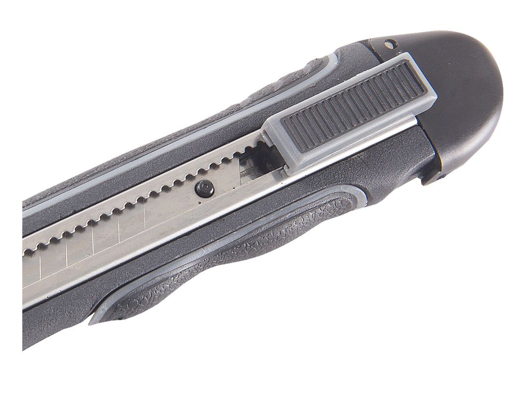 Cuchillo cartonero mango plástico 9mm Robust-2