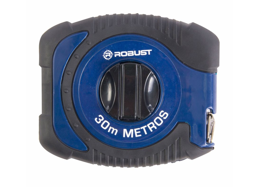 Huincha de medir metálica largo 30.0m Robust-0