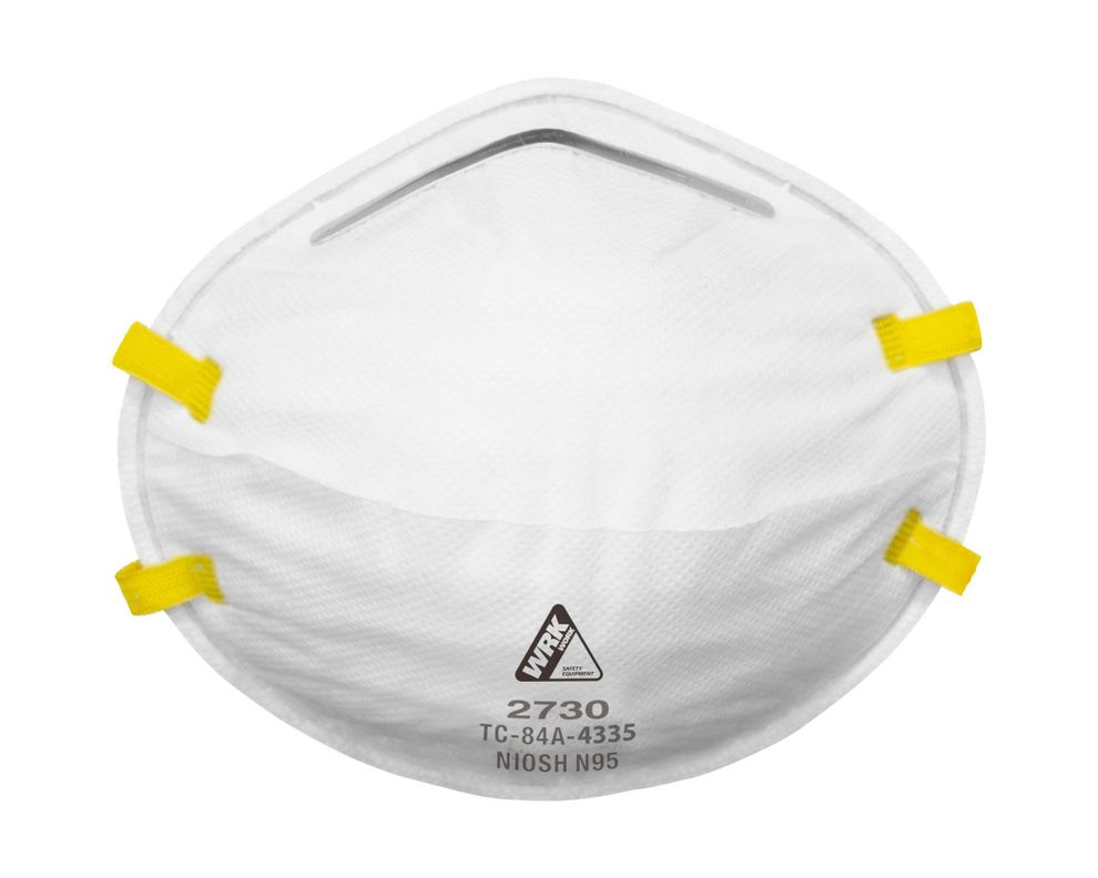 Mascarilla respiradora N95 2 unidades Wrk Work-0