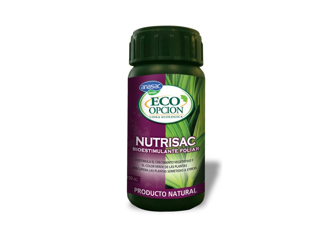 Fertilizante nutrisac bioestimulante foliar x150cc Eco opcion-0