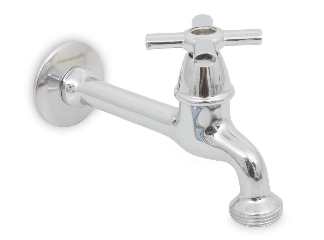 Llave lavadero simple con hilo de 3/4 Corsovalv-0