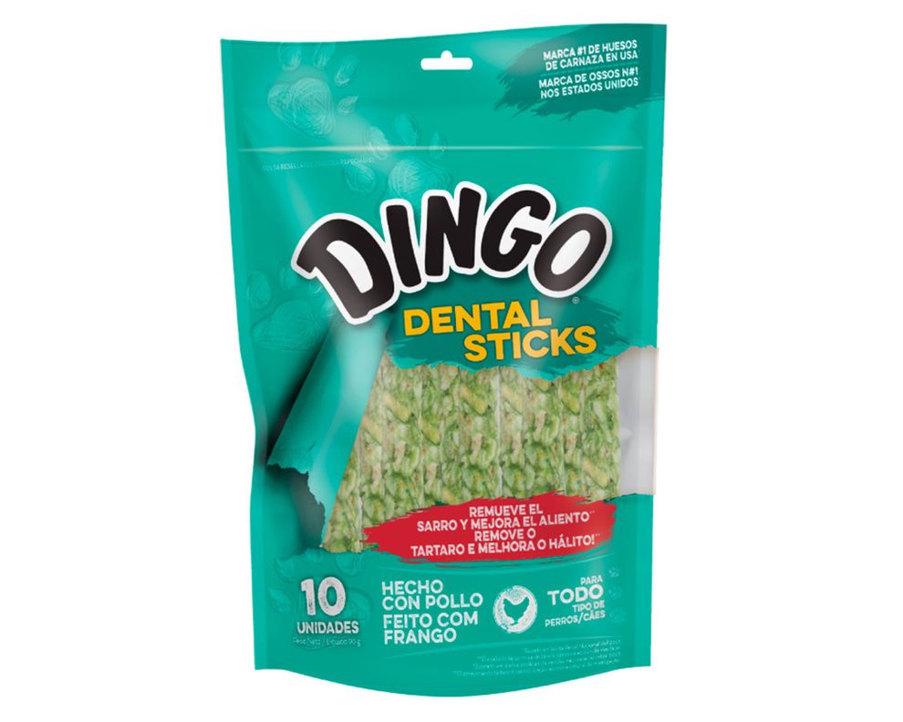Snack perro dental 10 unidades Dingo-0