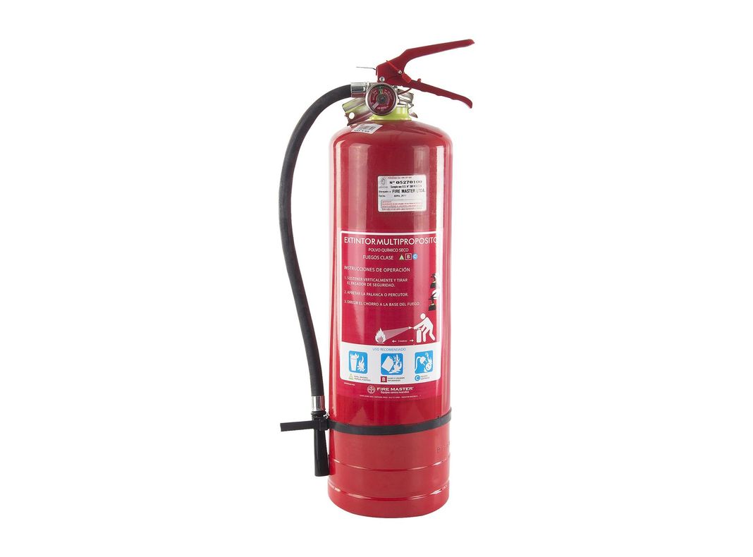 Extintor 6 kilogramos multipropósito pqs Fire Master-0