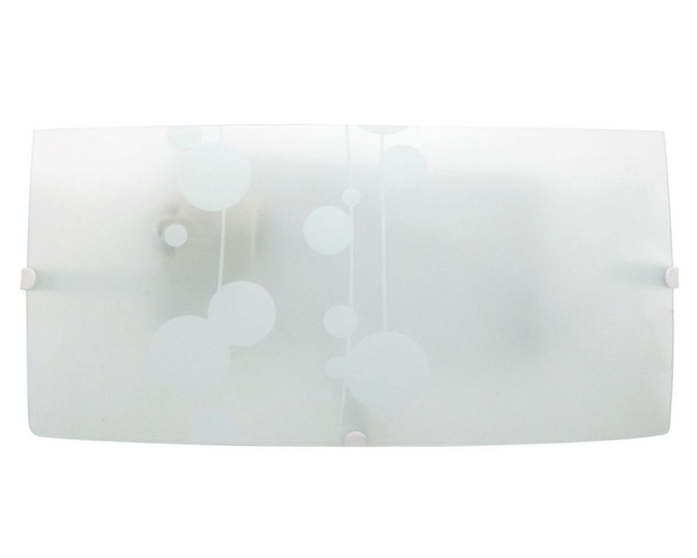 Aplique 1L E27 Glos blanco ByP-0