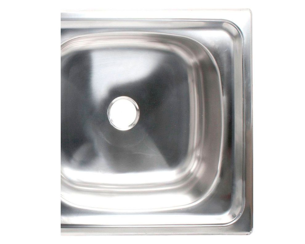 Lavaplatos empotrado 80x43.5 cm derecha inox Splendid-2