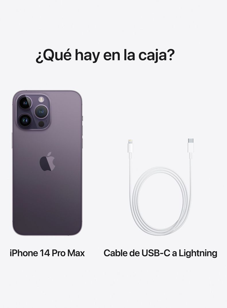 iPhone 14 Pro Max 256GB Morado Oscuro Apple | Paris.cl