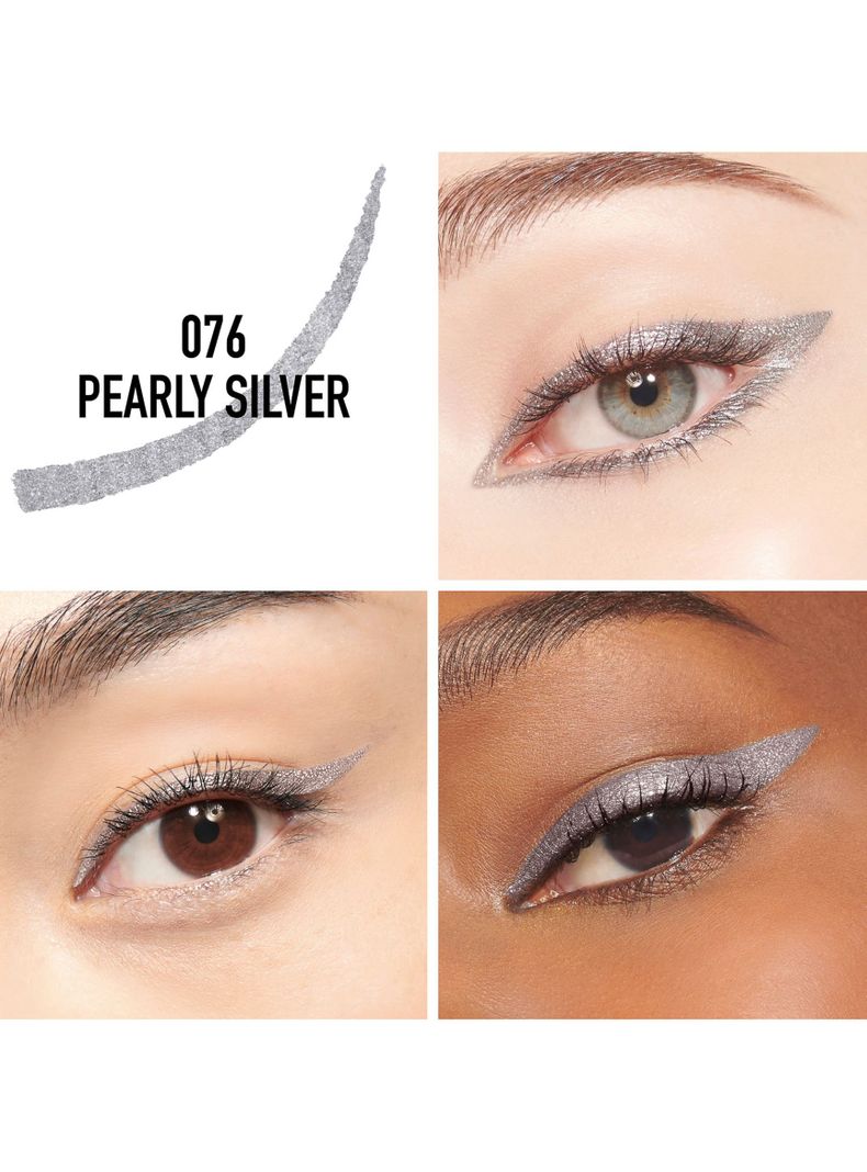 Delineador Dior Ojosshow 24H Stylo 76 Pearly Silver-1