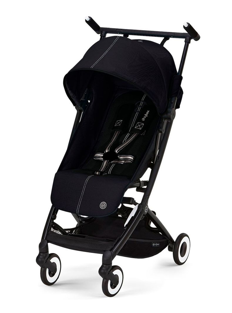 Coche Travel System Libelle Negro y Silla Aton S2-1
