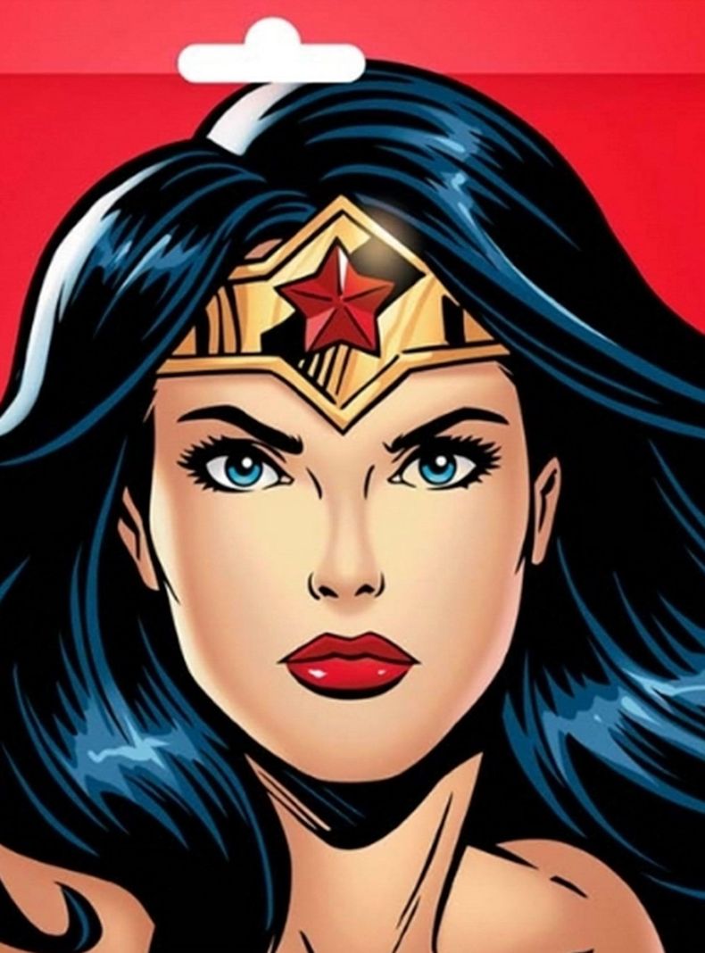 Mascarilla Facial de Tela Wonder Woman Aloe-1