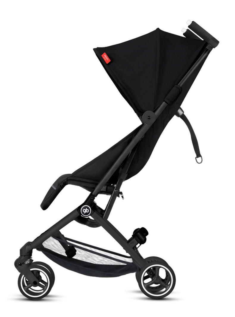 Coche Travel Pockit City Negro y Silla Aton B2-2
