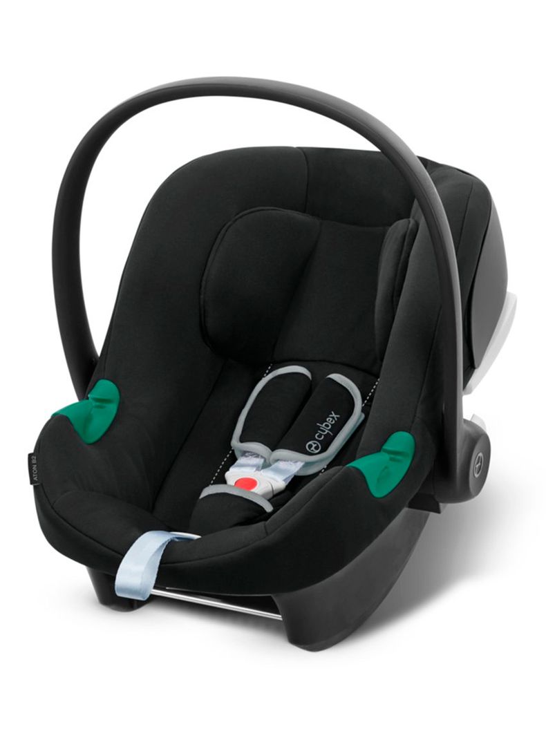Coche Travel Pockit City Negro y Silla Aton B2-3