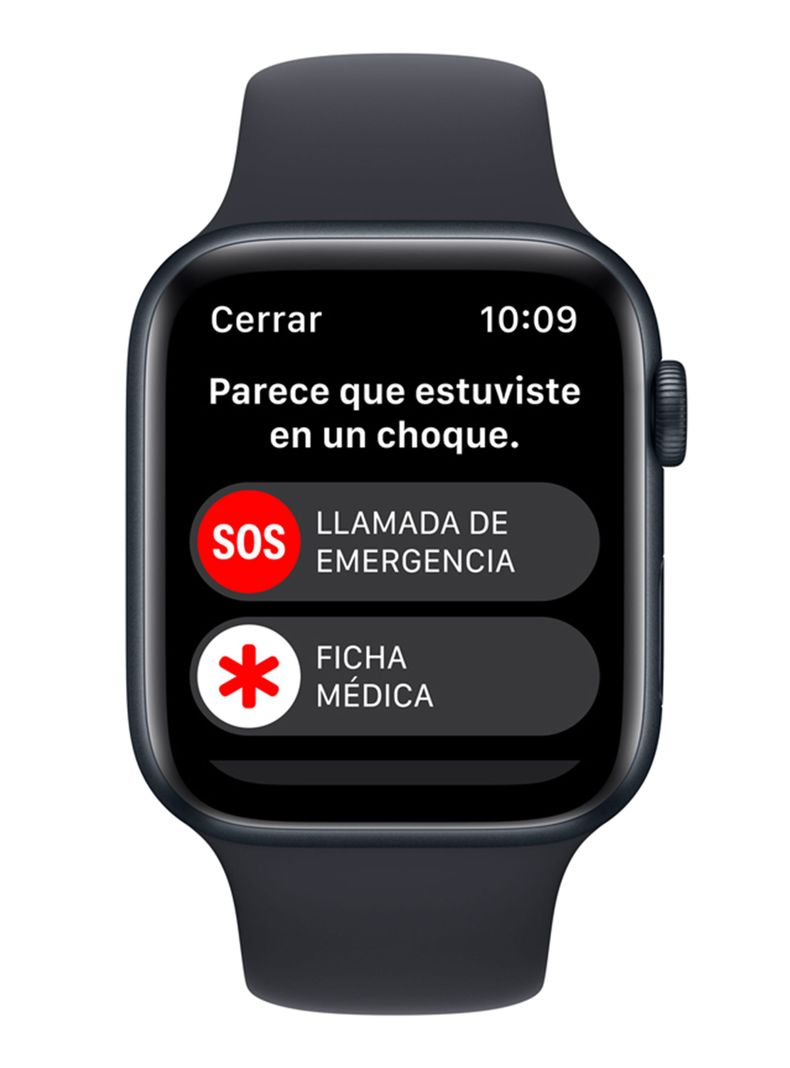 Apple Watch SE 44mm GPS Caja Aluminio y Correa Deportiva Medianoche-5