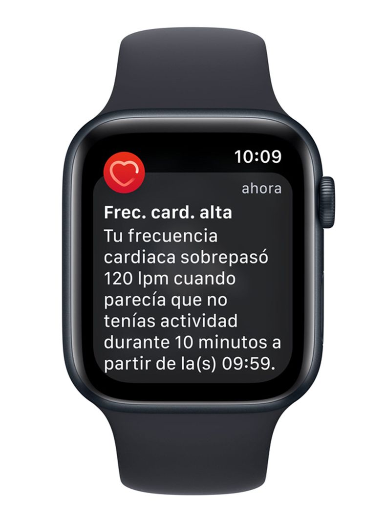 Apple Watch SE 44mm GPS Caja Aluminio y Correa Deportiva Medianoche-4
