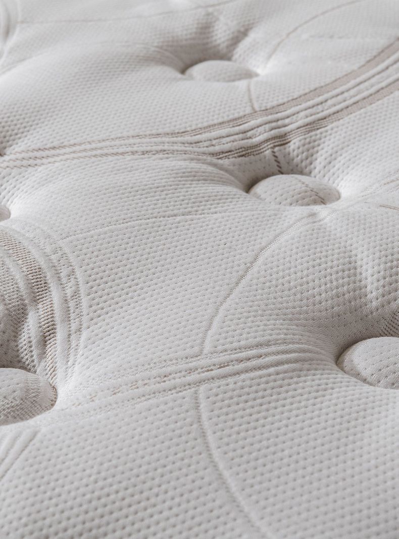 Cama Europea New Style 6 2 Plazas Base Dividida + Respaldo Issey-2