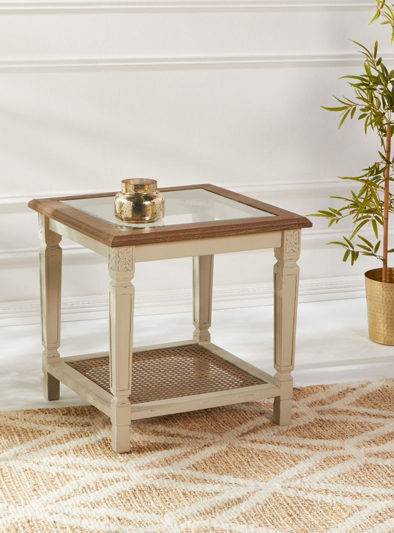 Mesa Lateral Junco Amparo 55x55 cm-0