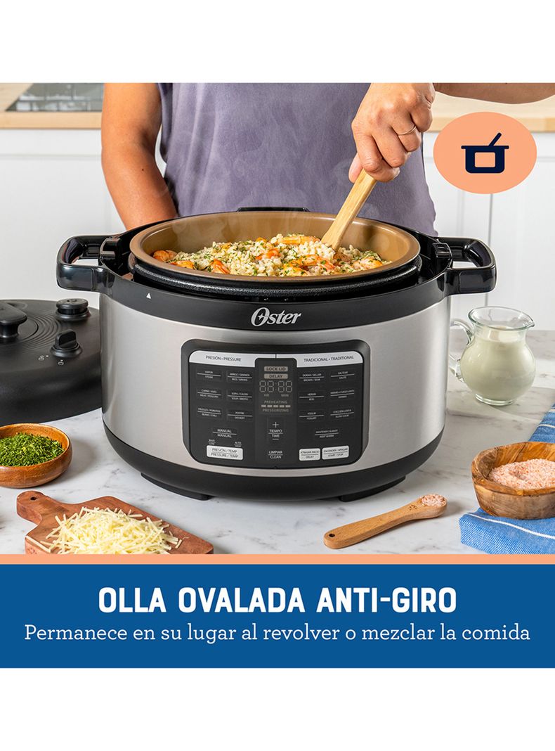 Multiolla Rápida Ovalada 5.7L 15 Funciones CKSTPCECOV57-6