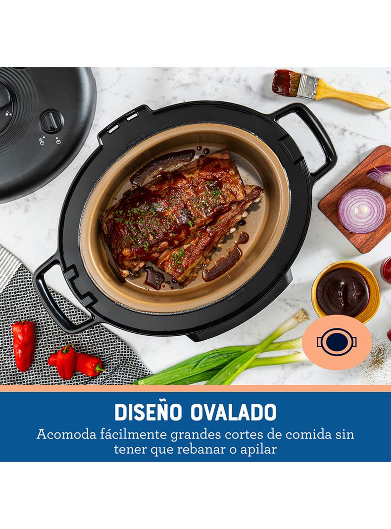 Multiolla Rápida Ovalada 5.7L 15 Funciones CKSTPCECOV57-4