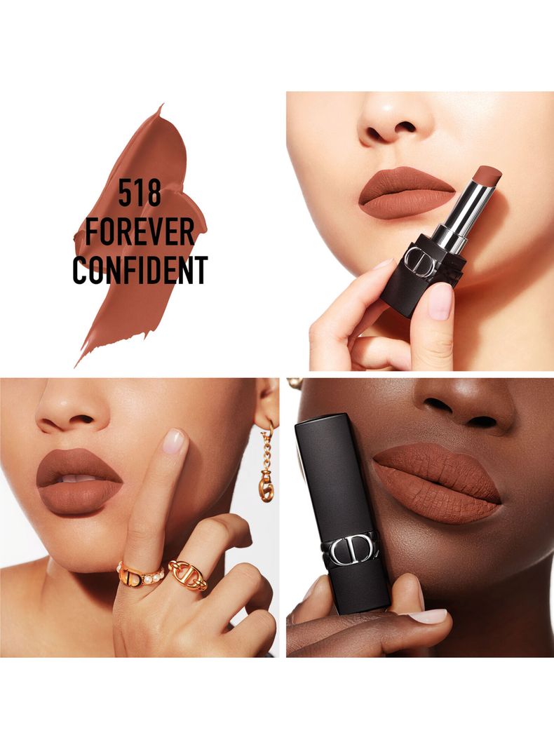 Labial Rouge Dior Forever 518 Forever Confident 3.2g-3