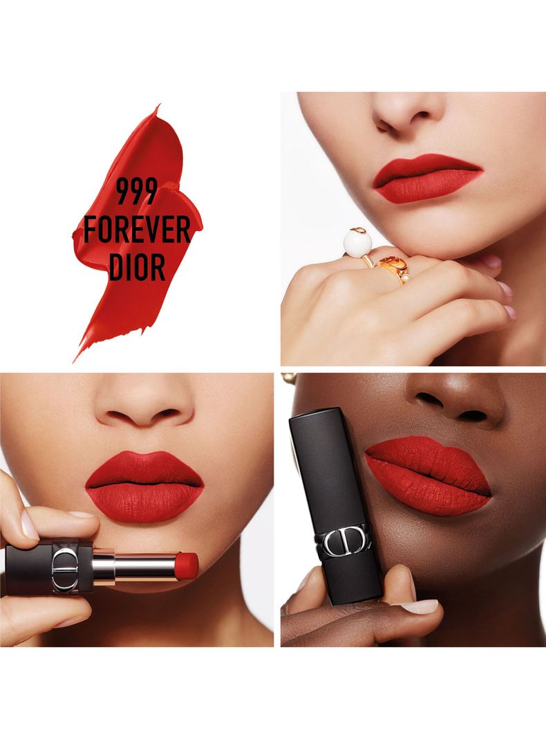 Labial Rouge Dior Forever 999 Forever Dior 3.2g-3